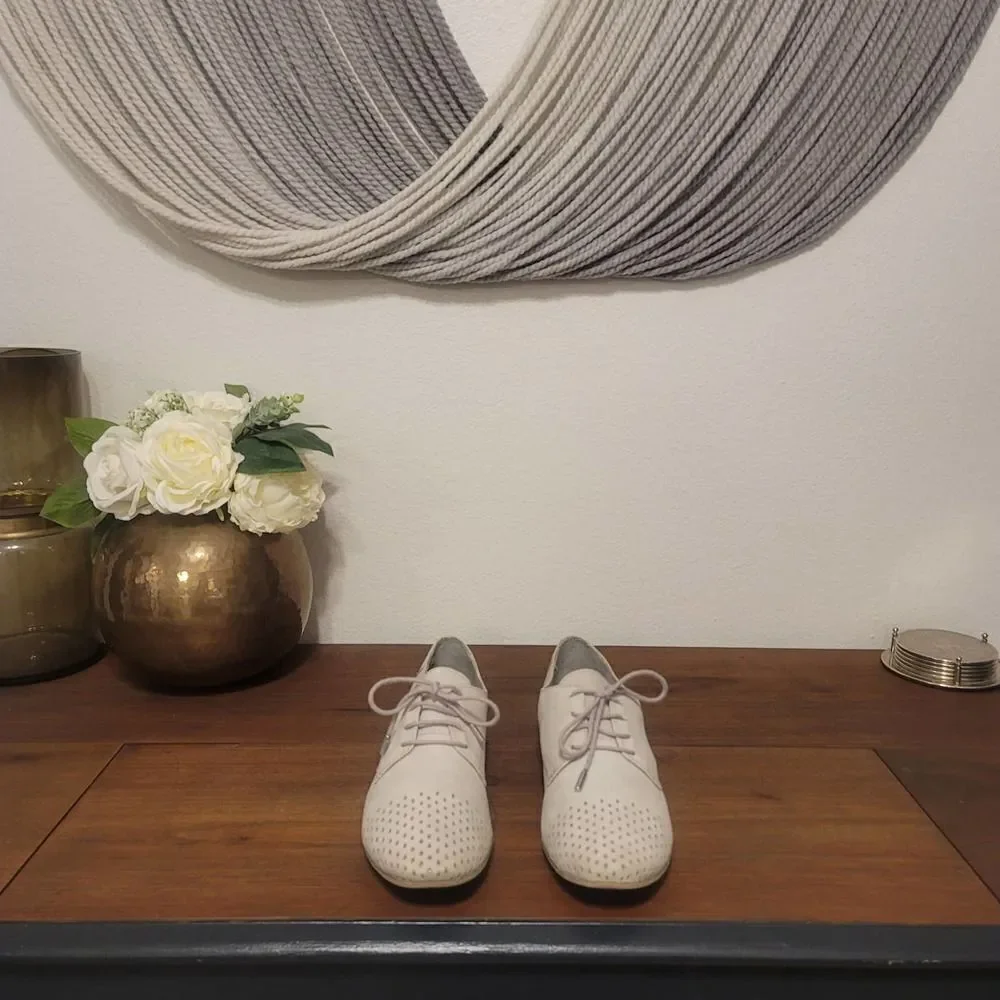 Tamaris Perforated Nubuck Oxford Sz 41